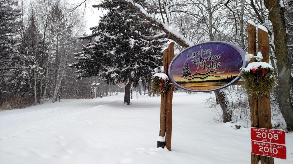 Curriers Lakeview Lodge Rice Lake Exterior foto